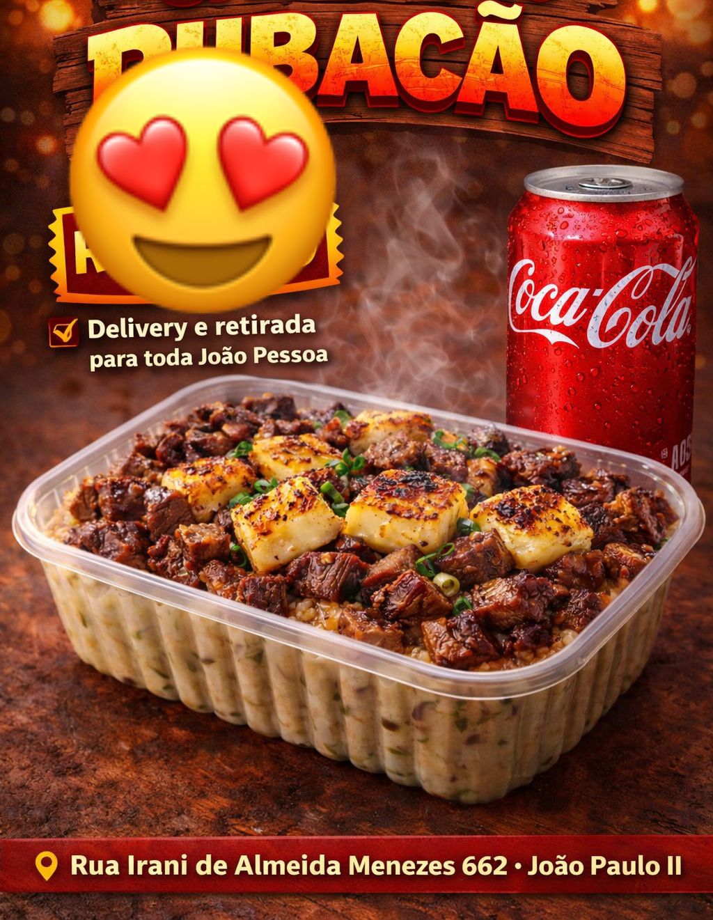 Combo Rubacao diamante e coca gelada